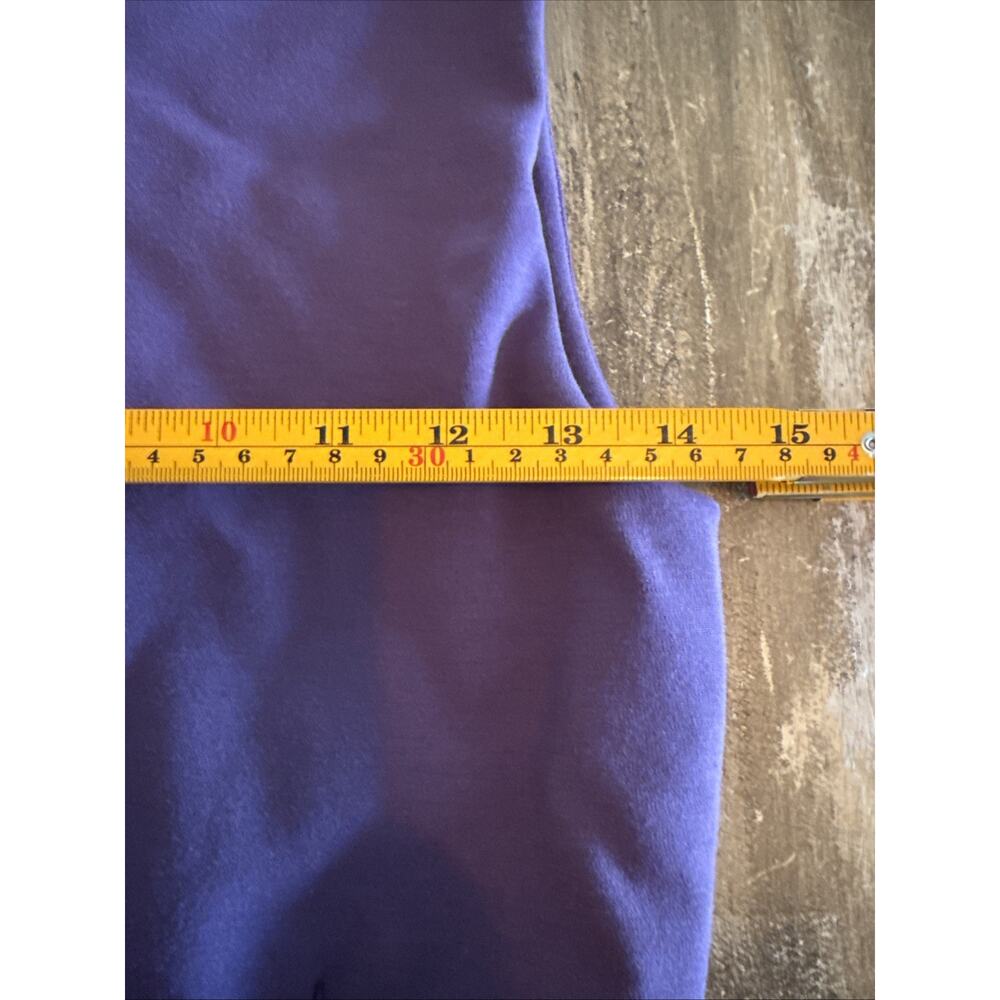 YSL Yves Saint Laurent Dress Aubergine Wool Blend Sleeveless FR36 Vintage XS - Picture 5 of 11